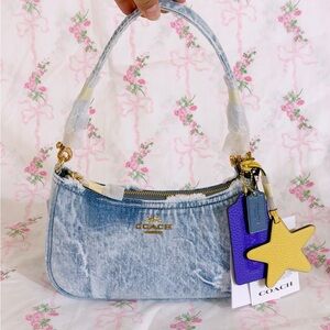 New Coach Teri in Loved Denim- Only comes with 3 hangtags